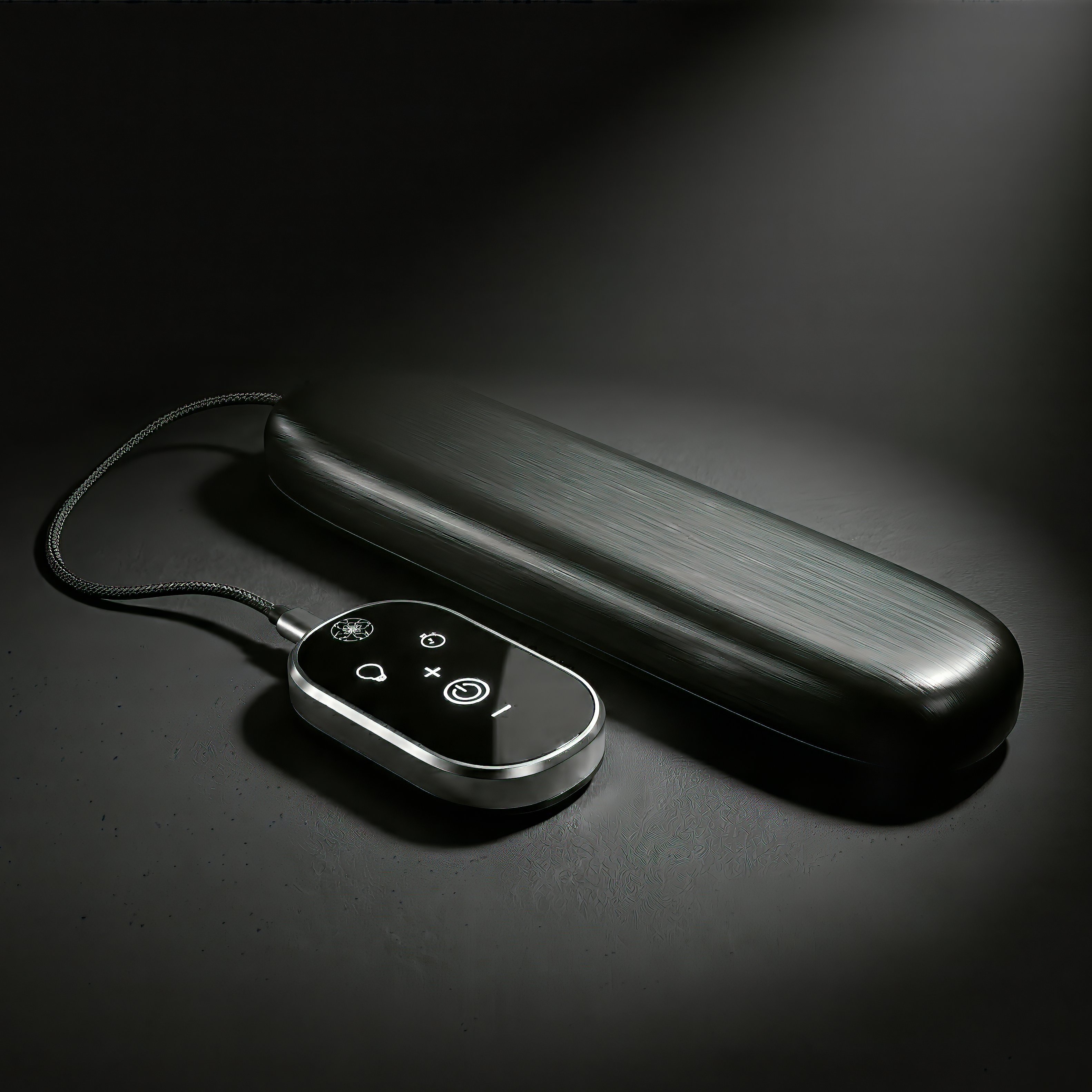 Sonopeace V3 — bone-conducting sleep device, anodized aluminum