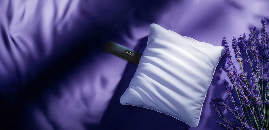 Sonopeace V3 in use — bedside scene