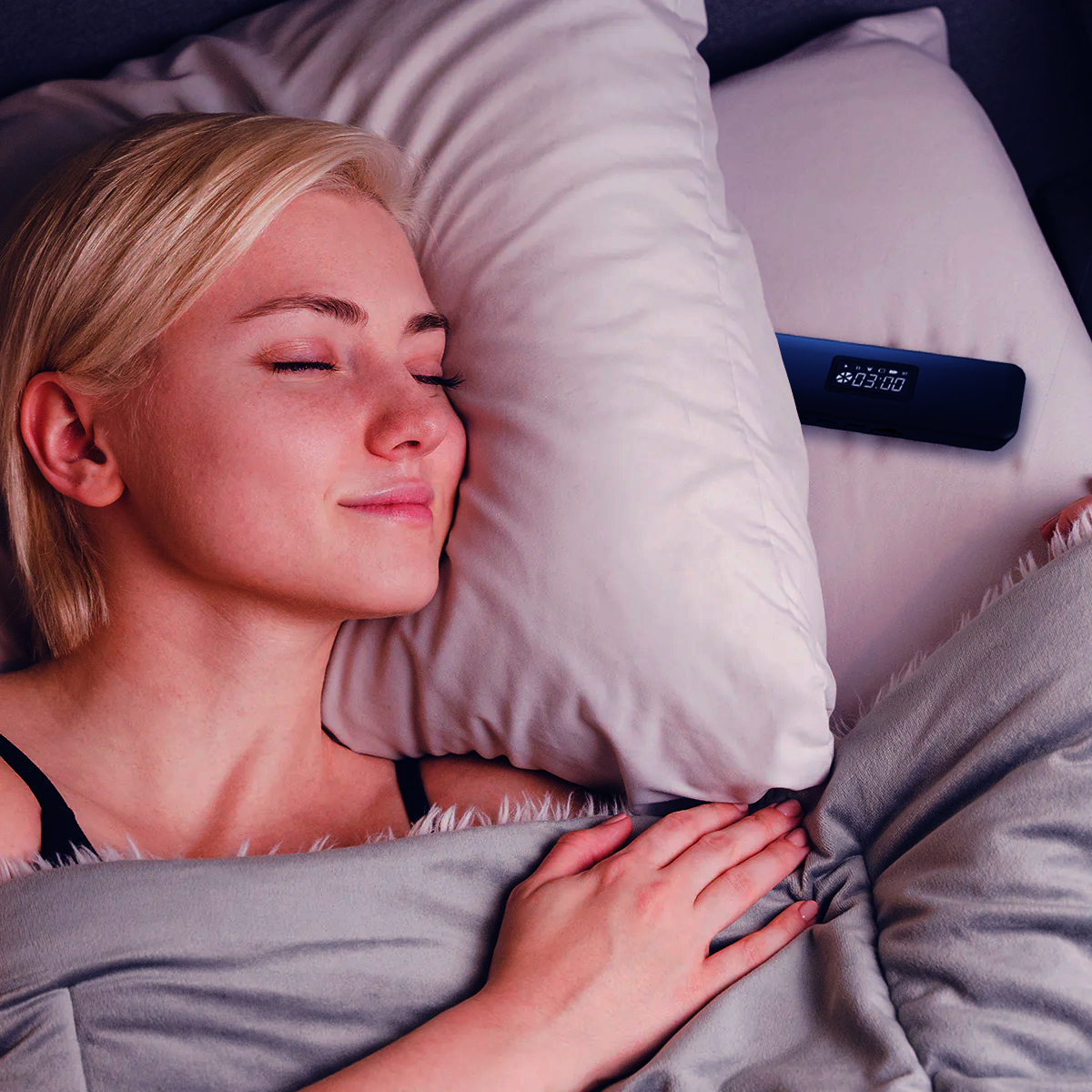 Sonopeace V3 under a pillow